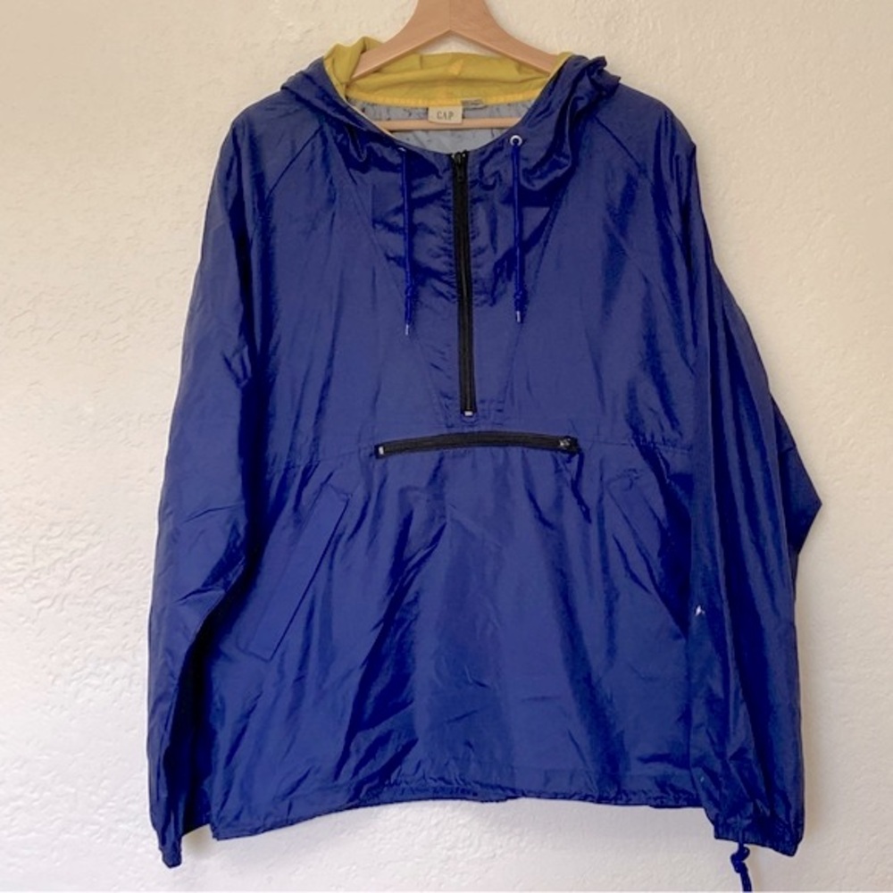 VTG Gap Navy Blue Windbreaker, Size M